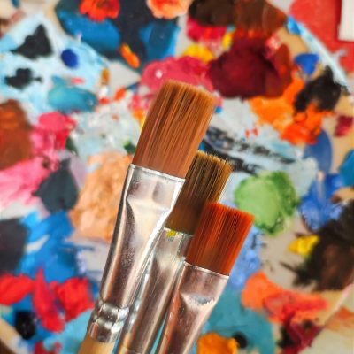 Pennelli e colori